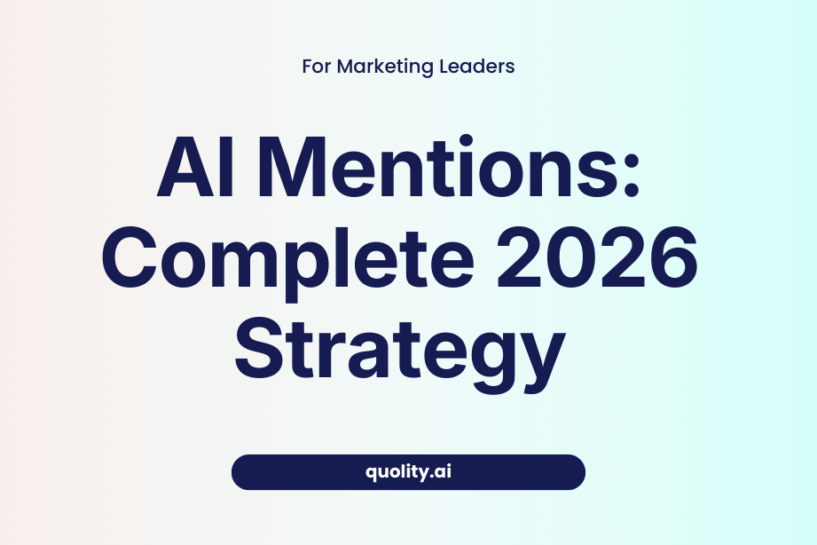 ai mentions strategy