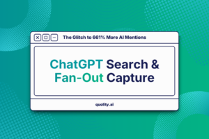 ChatGPT Search & Fan Out Capture process