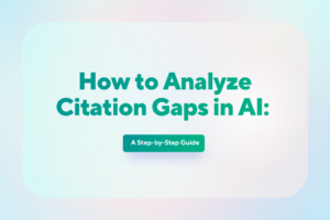How to Analyze Citation Gaps in AI